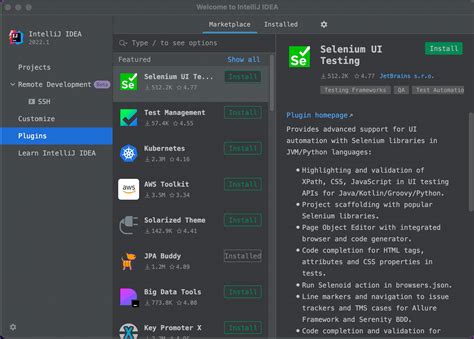 how to install spring boot maven plugin in intellij