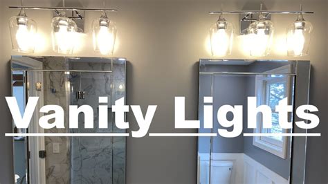 How To Install Two Vanity Lights