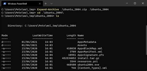 how to install ubuntu 20.04 in wsl