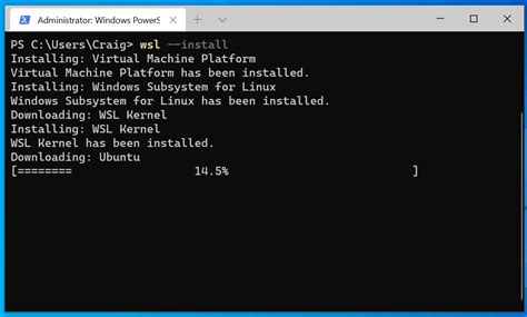 how to install ubuntu distro in wsl