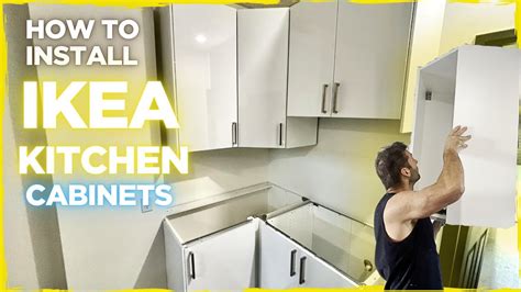How To Install Upper Ikea Cabinets