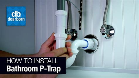 How To Install Vanity P Trap