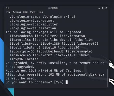 how to install vlc in kali linux using terminal