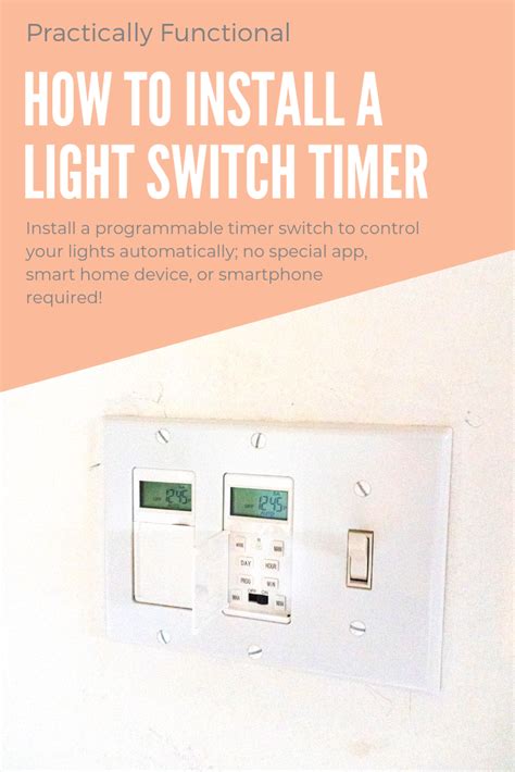 How To Install Wall Switch Timer