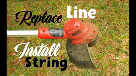 How To Install Weed Eater String