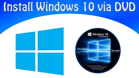how to install windows 10 using cd step by step