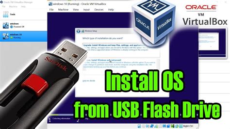 how to install windows on virtualbox from usb