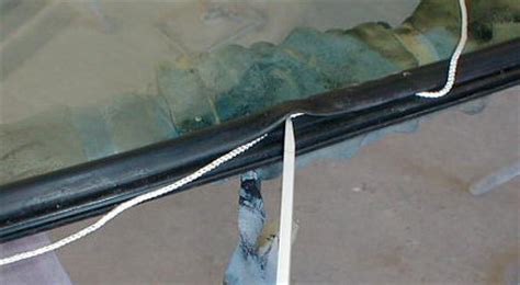 How To Install Windshield With Rope