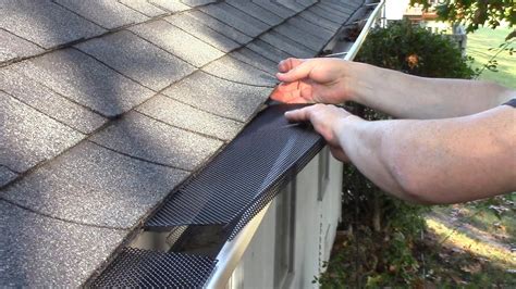 How To Install Wire Mesh Gutter Guard