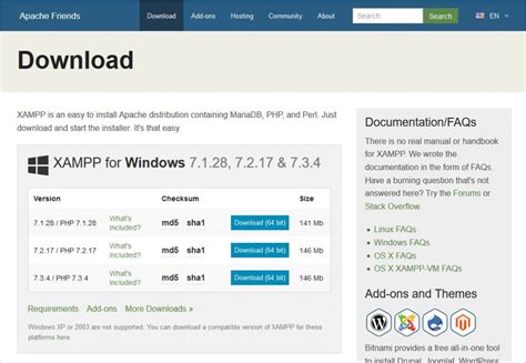 how to install xampp step by step