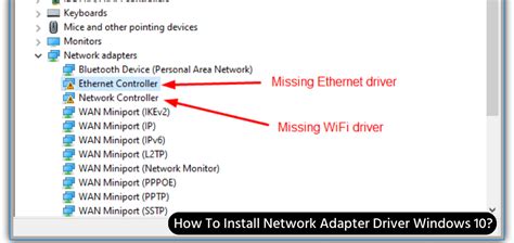 How To Install Your Network Adapter Driver