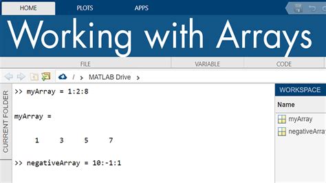 how to integrate an array in matlab
