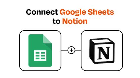 how to integrate google sheets with notion