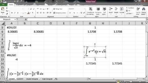 how to integrate in excel