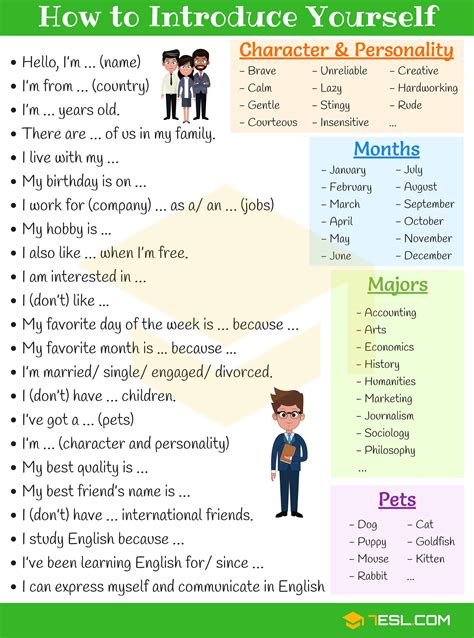 how to introduce yourself example for students