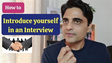 how to introduce yourself in an interview for experienced