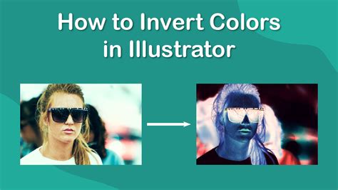 how to invert color of an image in illustrator