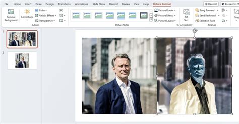 how to invert colors in powerpoint mac