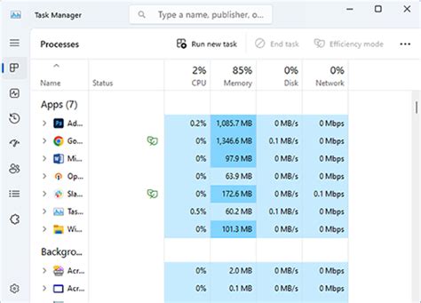 how to invoke task manager on a remote desktop