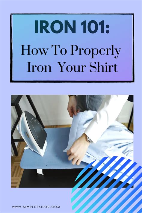 how to iron a shirt properly step by step