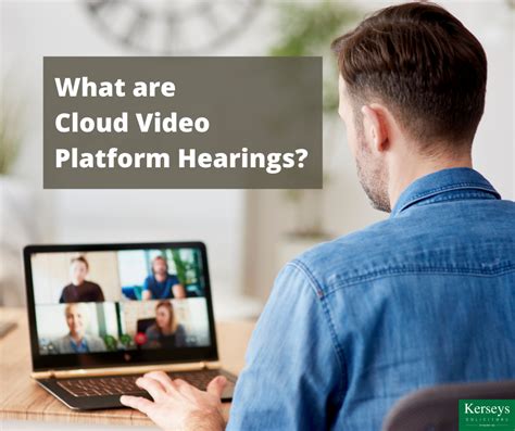 how to join cloud video platform hearing