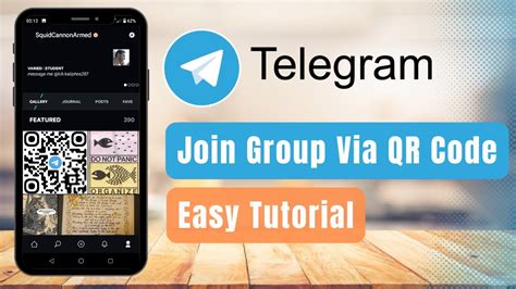 how to join telegram group with code
