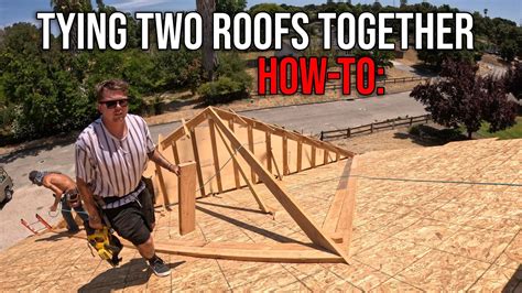 How To Join Two Different Roof Lines