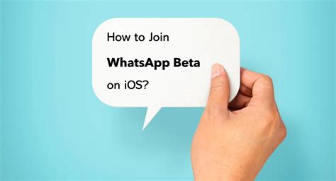 how to join whatsapp beta ios