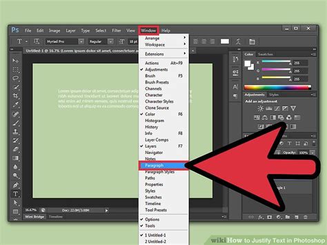 How to Justify the Text in CS6 YouTube