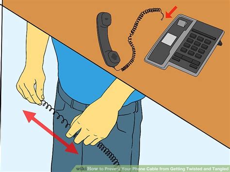 How To Keep A Phone Cord From Getting Tangled