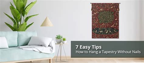 How To Keep A Tapestry Up