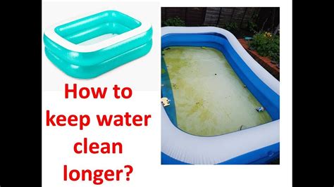 How To Keep An Inflatable Pool Clean Without A Filter