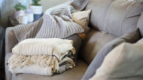 How To Keep Blankets On Couch