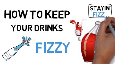 How To Keep Bottled Drinks Fizzy