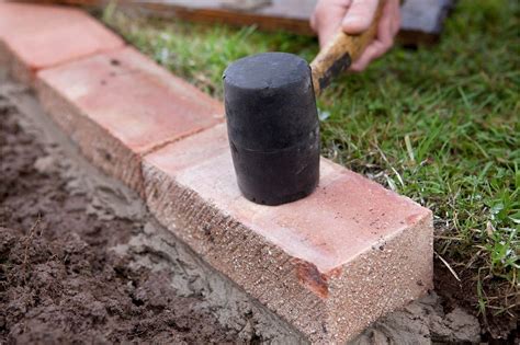 How To Keep Brick Edging From Sinking