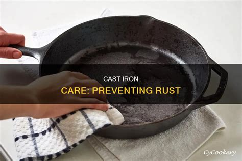 How To Keep Cast Iron Pot From Rusting