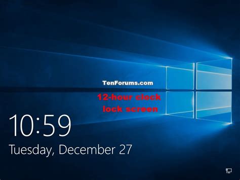 how to keep clock on lock screen