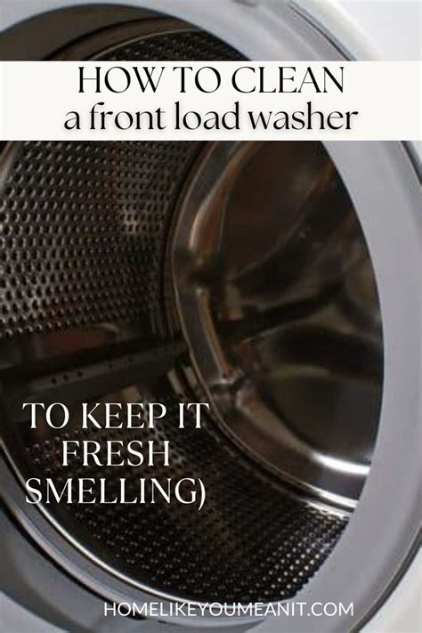 How To Keep Front Loader Washer Clean