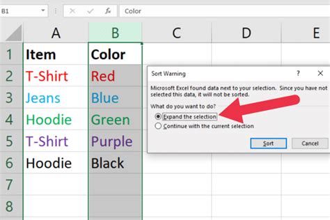 how to keep grouped rows together when sorting in excel