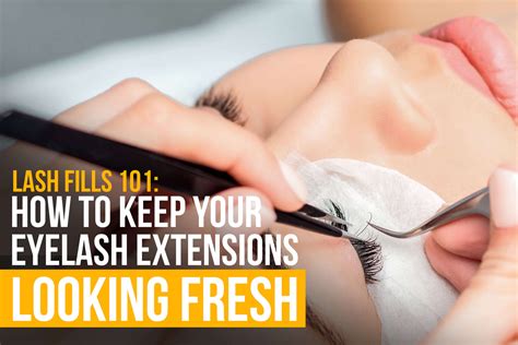 How To Keep Lash Extensions Looking Good