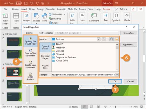 how to keep links in pdf from powerpoint