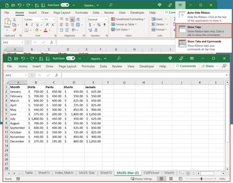 How To Keep Menu Bar From Disappearing Excel