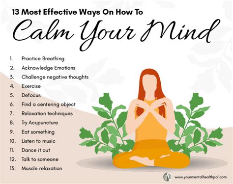 how to keep mind calm from overthinking