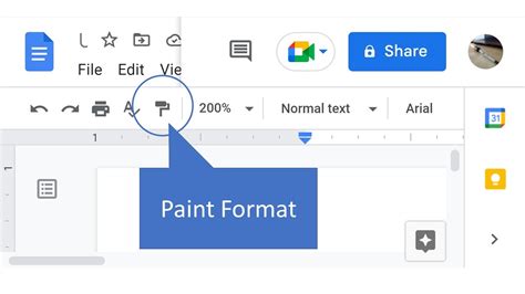 how to keep paint format in google docs