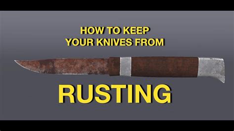 How To Keep Putty Knives From Rusting