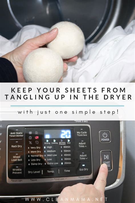 How To Keep Sheets From Rolling Up In The Dryer