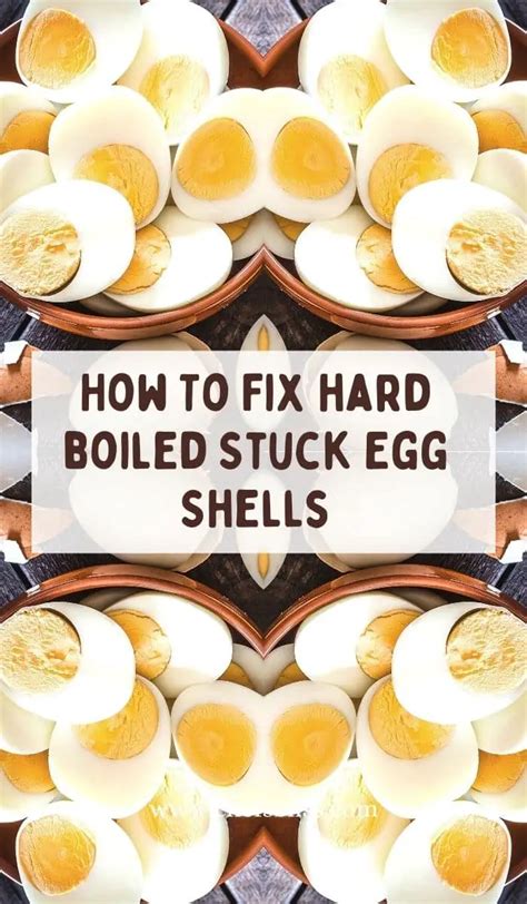 How To Keep Shells From Sticking On Hard Boiled Eggs