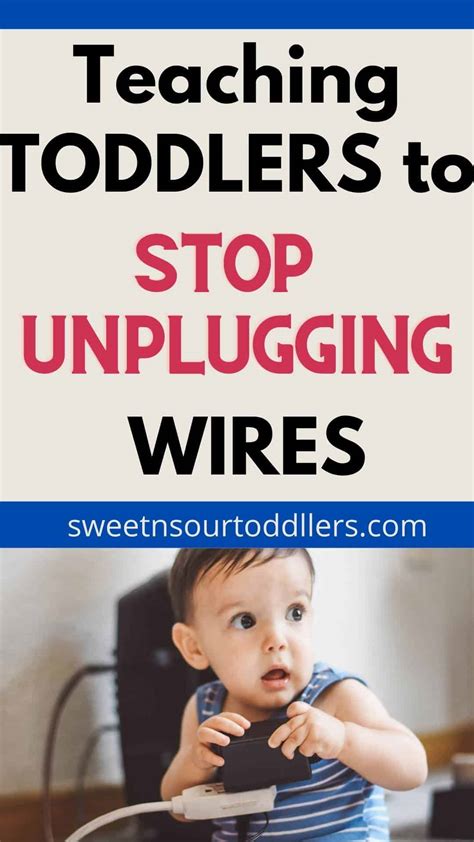 How To Keep Toddler From Unplugging Cords