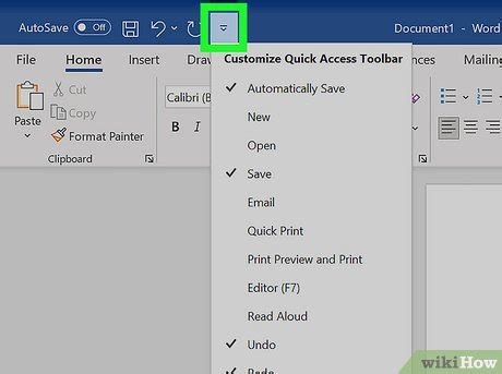 How To Keep Toolbar On Word