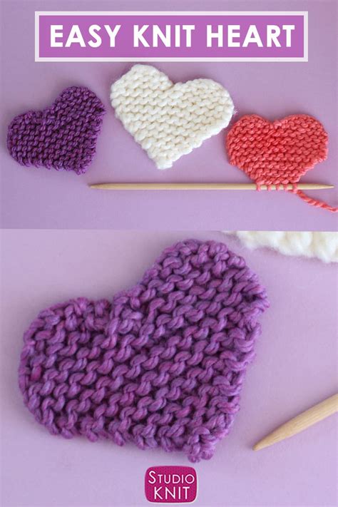 Marianna's Lazy Daisy Days Easy Knitted Hearts